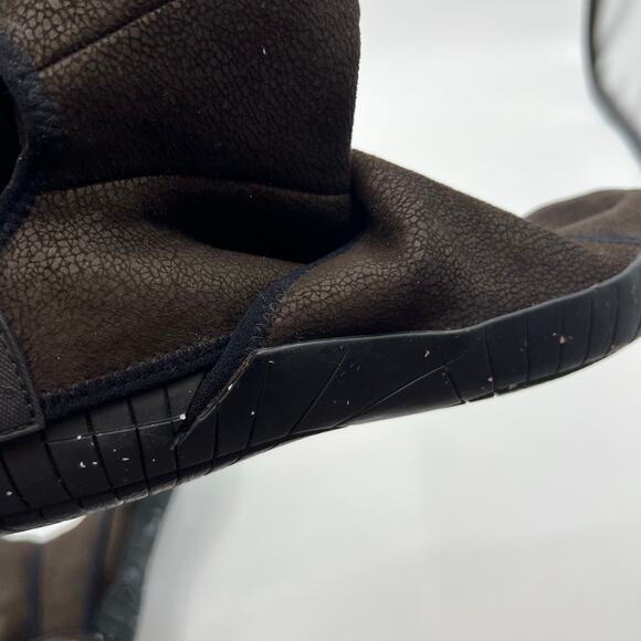 Vibram five fingers furoskiki shearling tall wrap boots sz large 42-43 US 10 11 - Picture 9 of 13